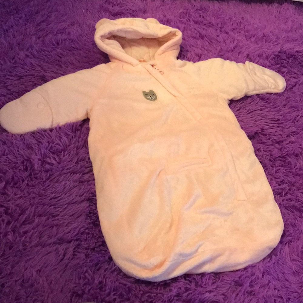 Carter’s baby girl snowsuit